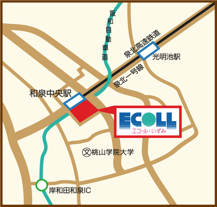 周辺道路地図